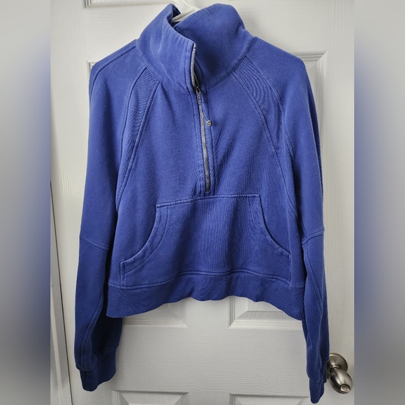 lululemon athletica Tops Psychic Oversized Funnel Neck Scuba Ml